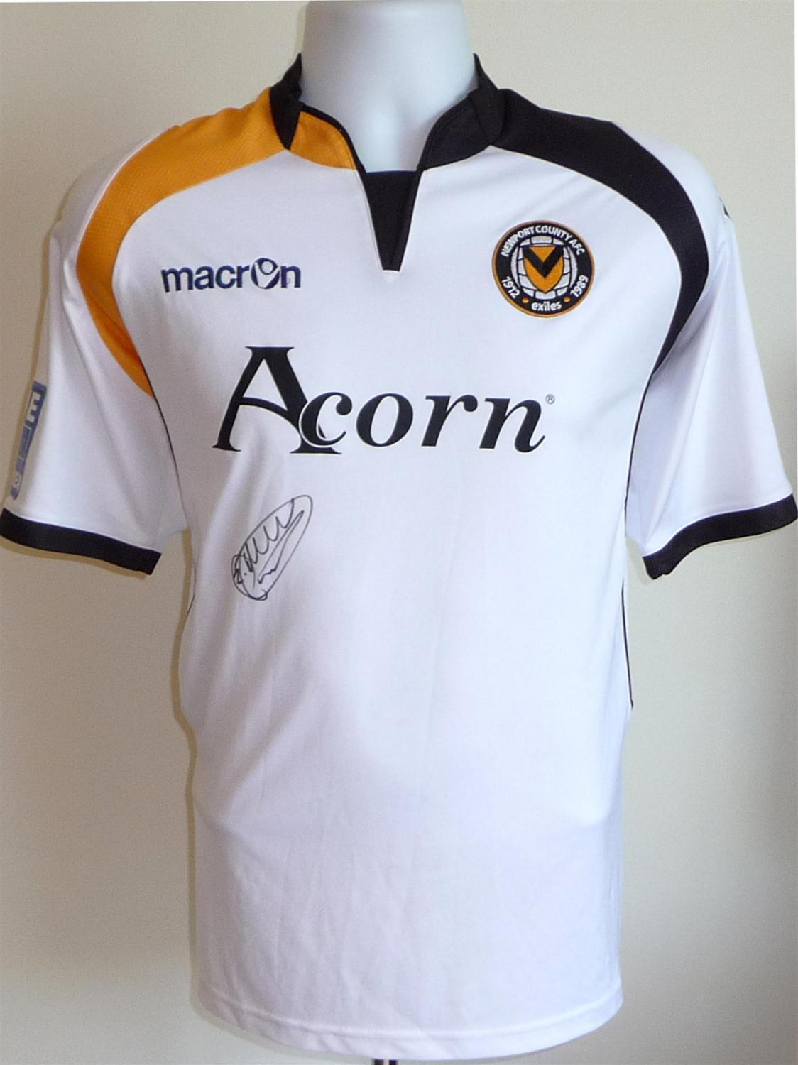 maillot équipe de newport county afc exterieur 2011-2012 rétro