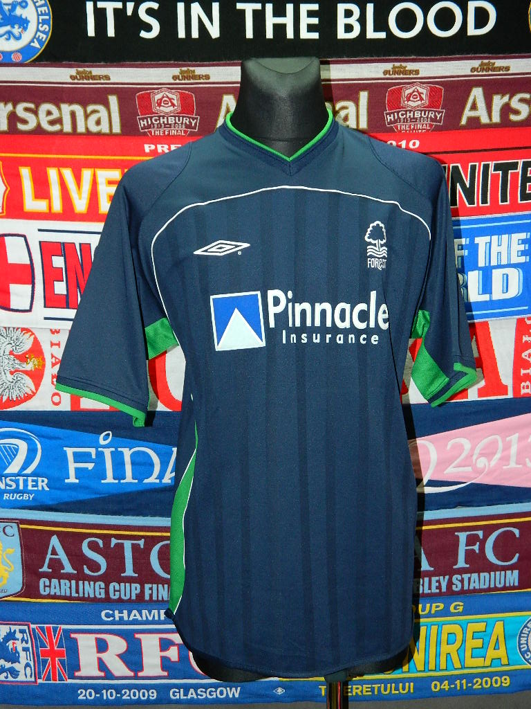 maillot équipe de nottingham forest third 2002-2003 pas cher