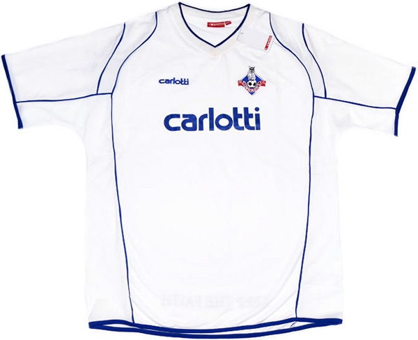 maillot équipe de oldham athletic afc exterieur 2005-2006 rétro