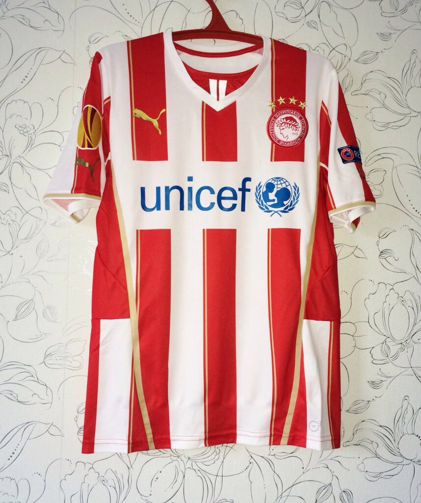 maillot équipe de olympiakos réplique 2014-2015 rétro