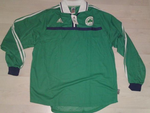 maillot équipe de panathinaikos domicile 2000-2001 rétro