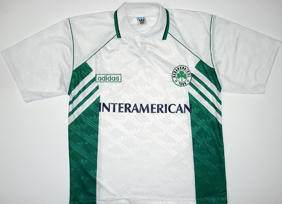 maillot équipe de panathinaikos exterieur 1994-1995 rétro