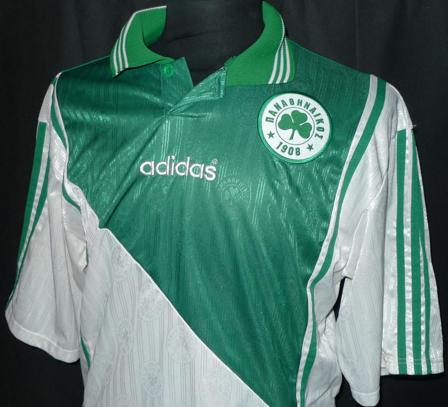 maillot équipe de panathinaikos exterieur 1996-1997 rétro