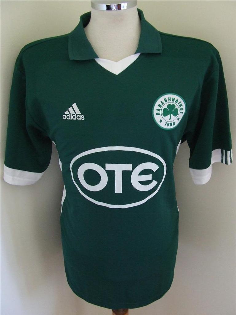 maillot équipe de panathinaikos exterieur 2002-2003 rétro