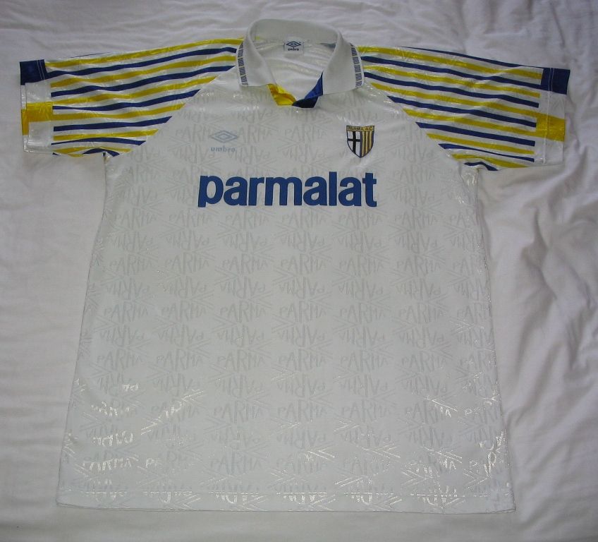 maillot équipe de parma domicile 1991-1992 rétro