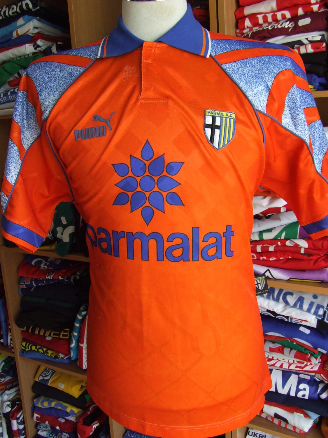 maillot équipe de parma third 1996-1997 rétro