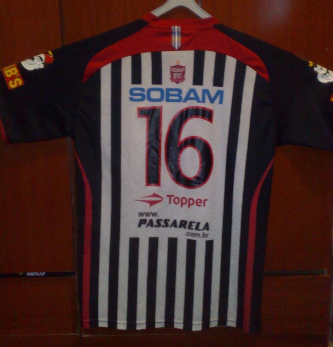 maillot équipe de paulista fc domicile 2009 pas cher