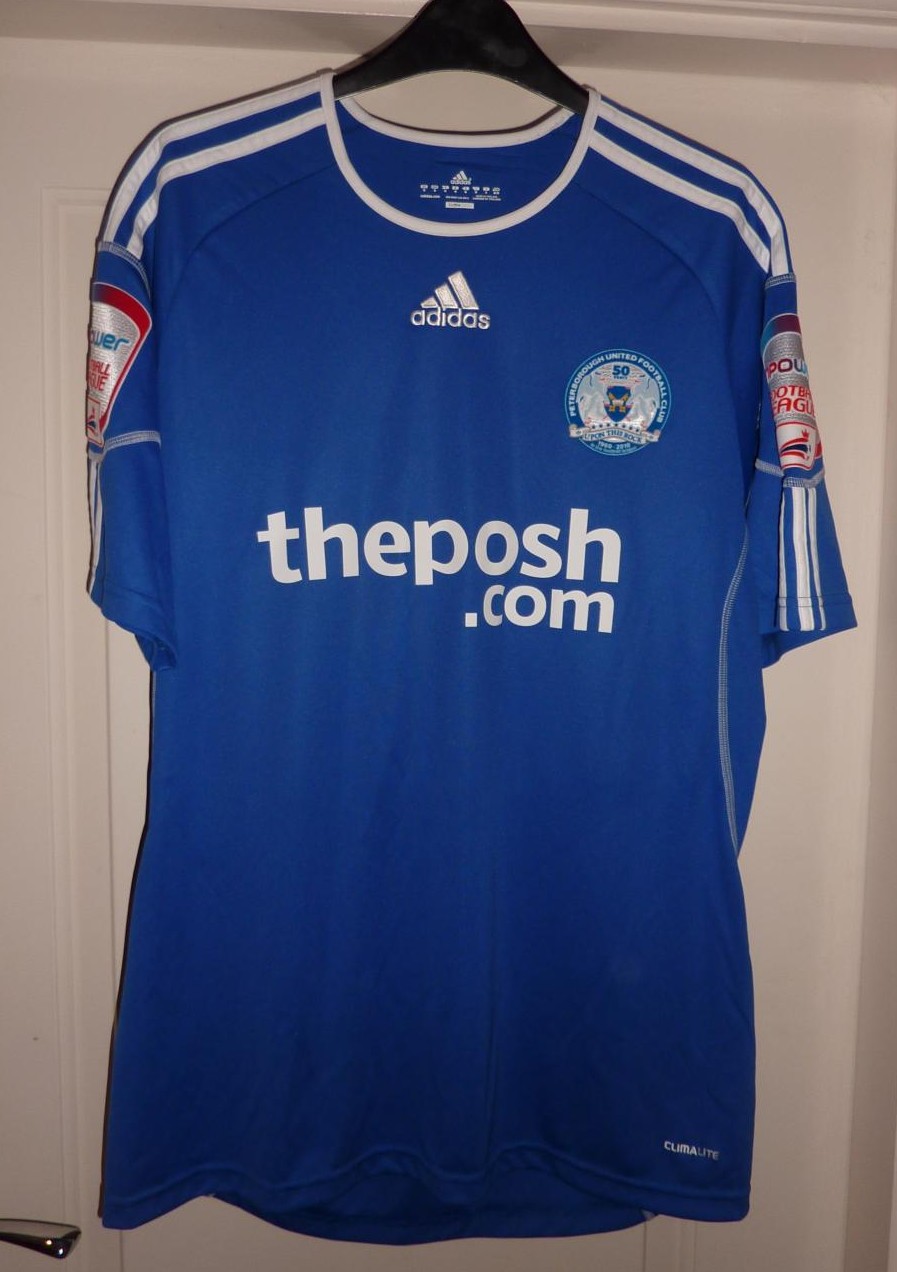 maillot équipe de peterborough united domicile 2010-2011 pas cher