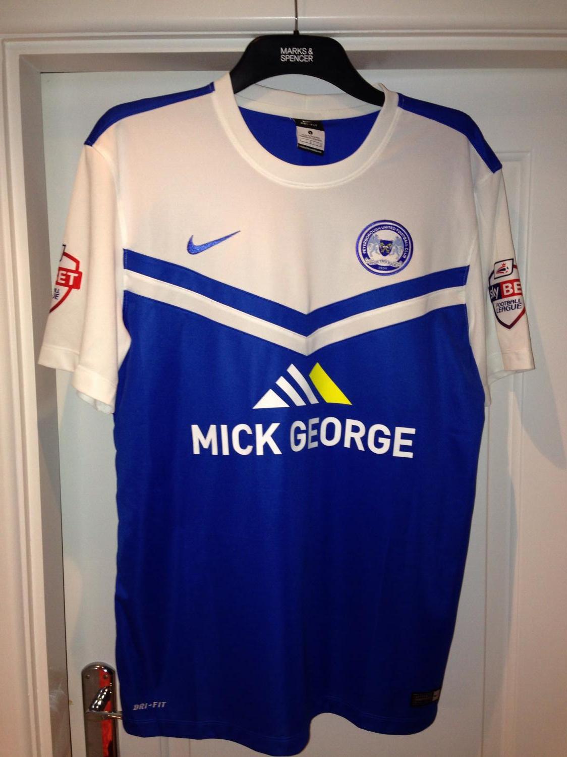 maillot équipe de peterborough united domicile 2014-2015 pas cher