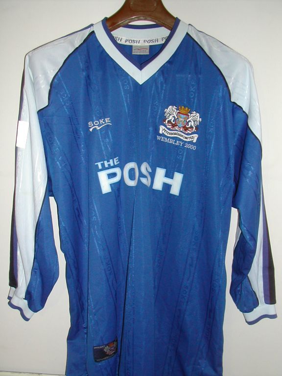 maillot équipe de peterborough united particulier 1999-2000 pas cher