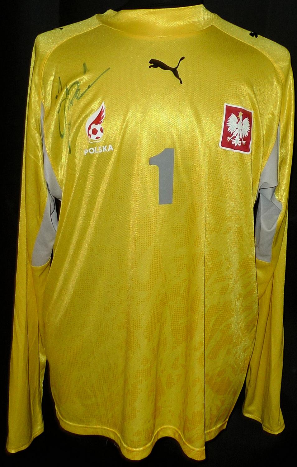 maillot équipe de pologne gardien 2006-2007 pas cher