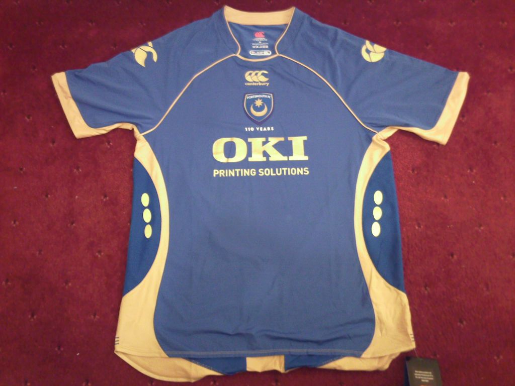 maillot équipe de portsmouth domicile 2008-2009 rétro