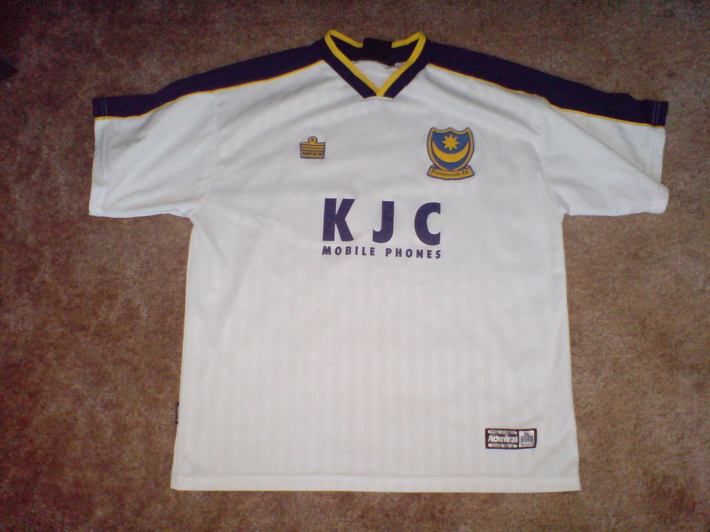 maillot équipe de portsmouth exterieur 1998-1999 rétro