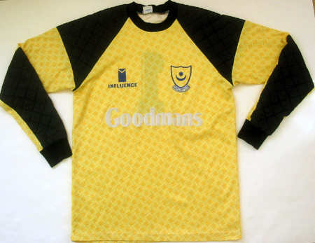 maillot équipe de portsmouth gardien 1991-1993 pas cher