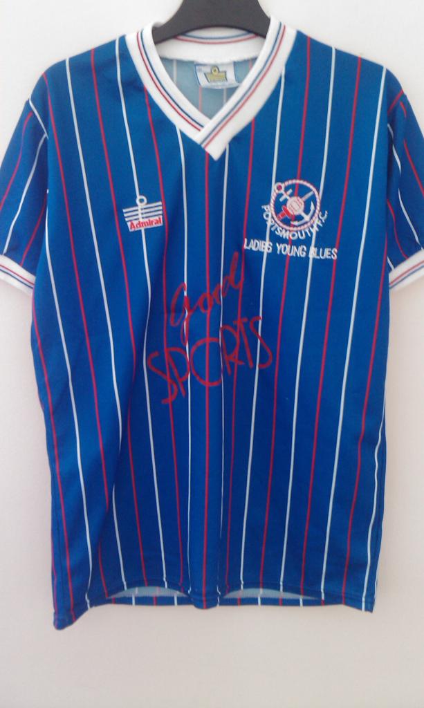 maillot équipe de portsmouth réplique 1987-1988 rétro