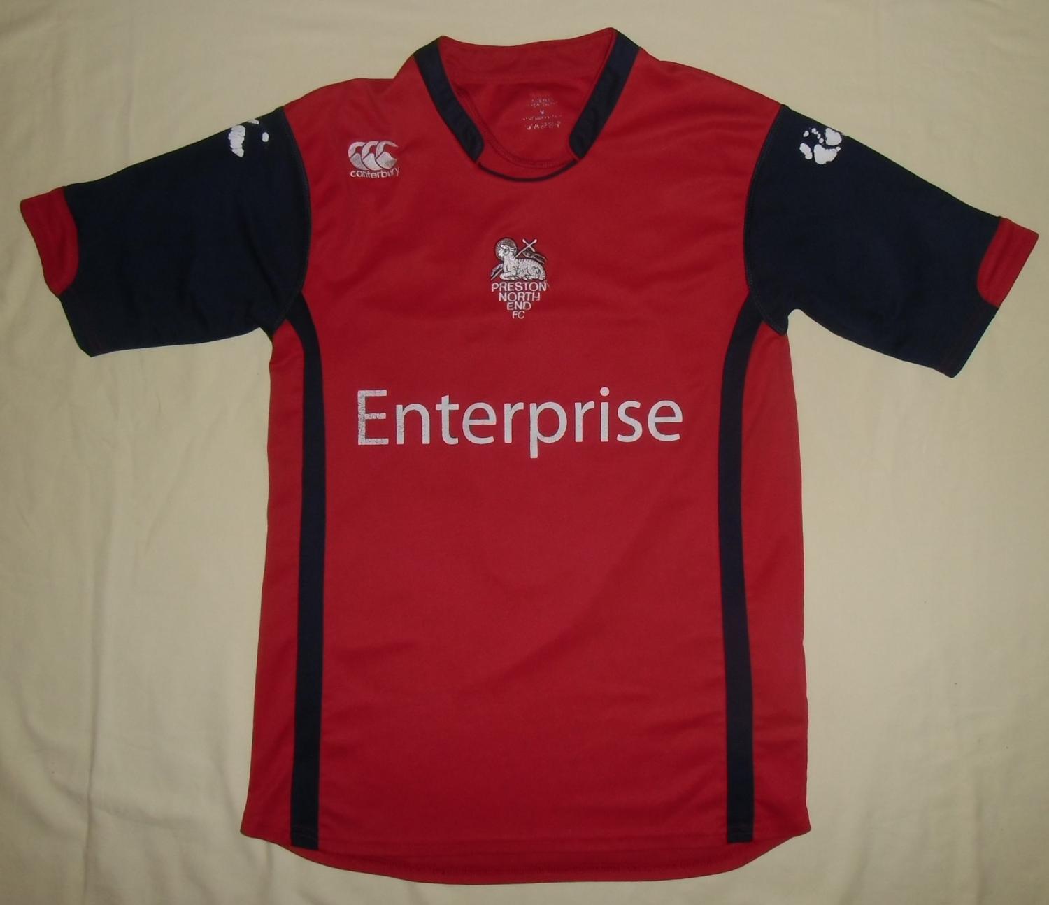 maillot équipe de preston north end exterieur 2009-2010 pas cher