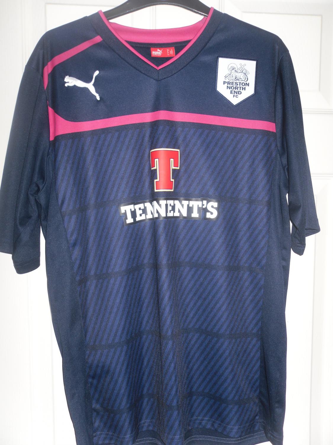 maillot équipe de preston north end exterieur 2011-2012 pas cher