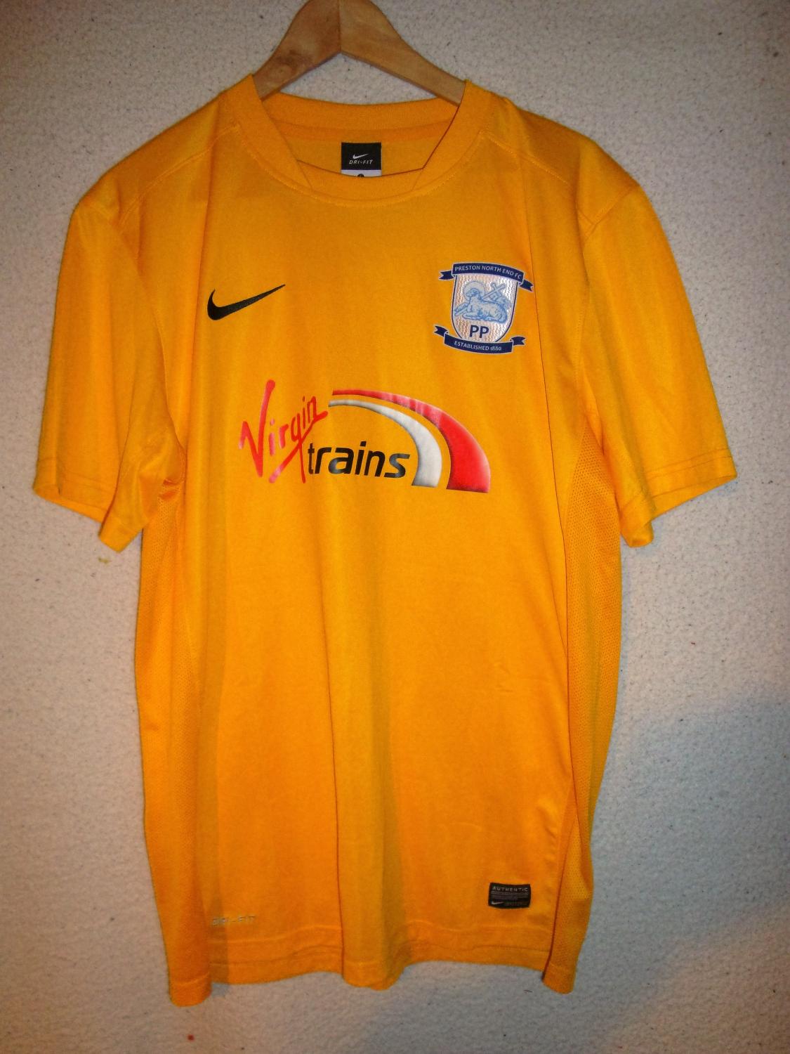 maillot équipe de preston north end réplique 2014-2016 pas cher