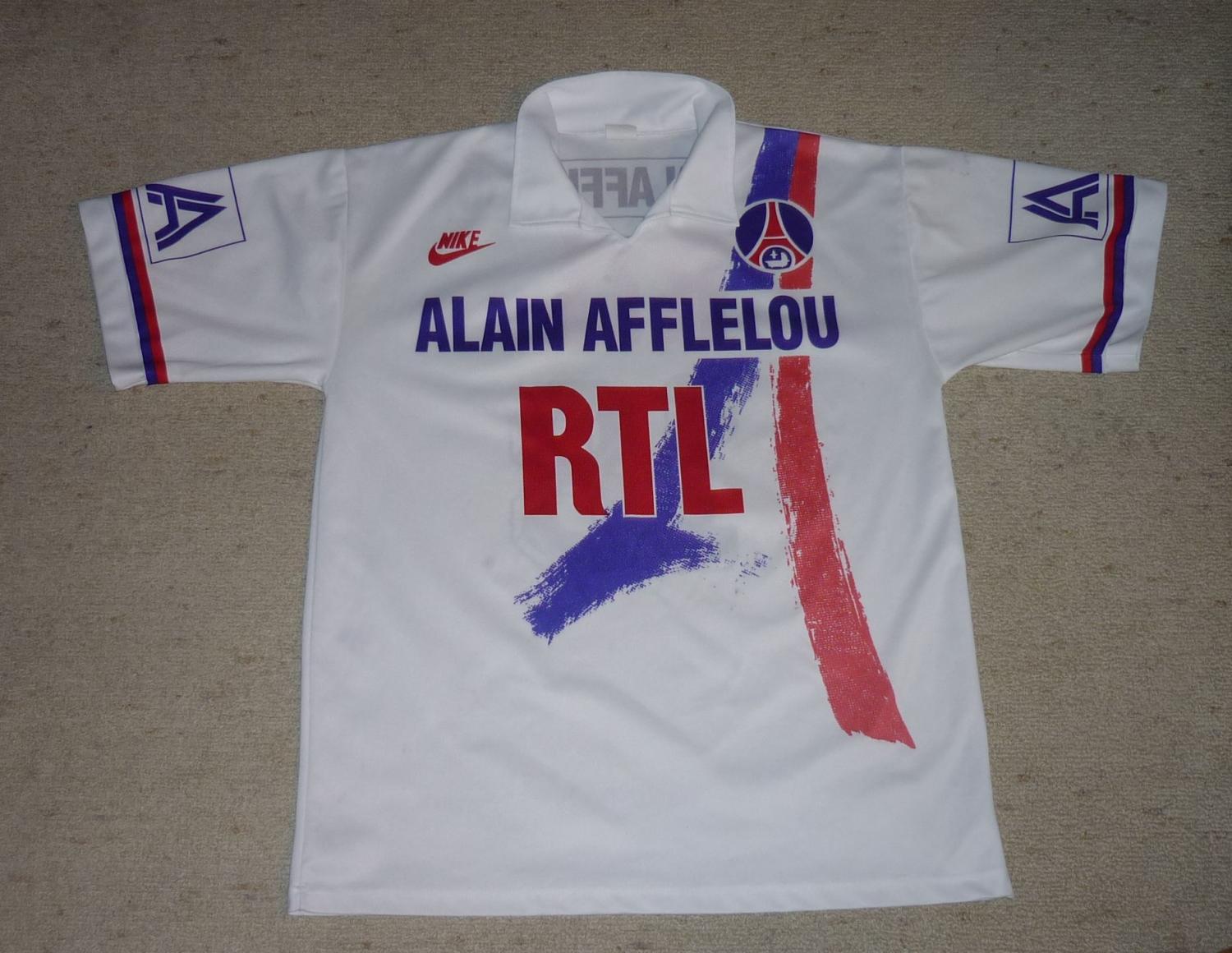 maillot équipe de psg domicile 1990-1991 pas cher