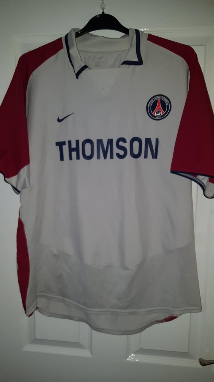 maillot équipe de psg exterieur 2003-2004 pas cher