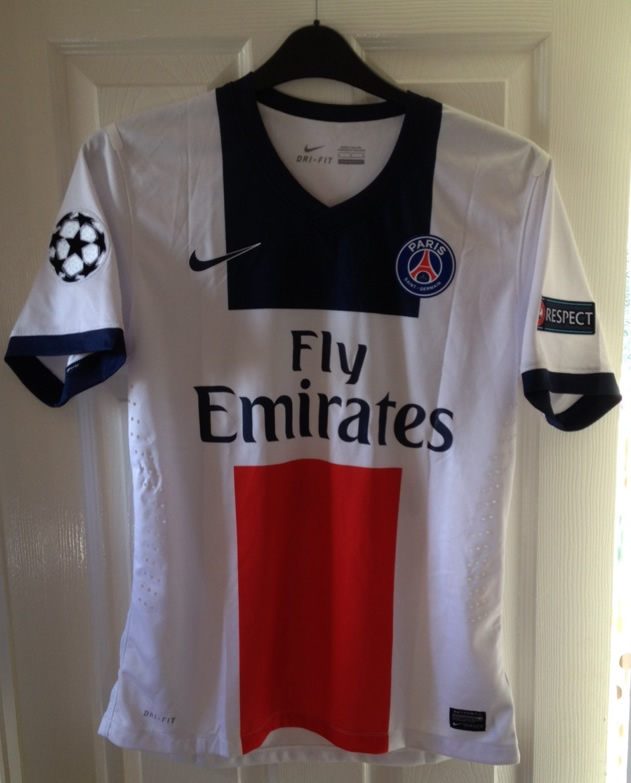 maillot équipe de psg exterieur 2013-2014 pas cher