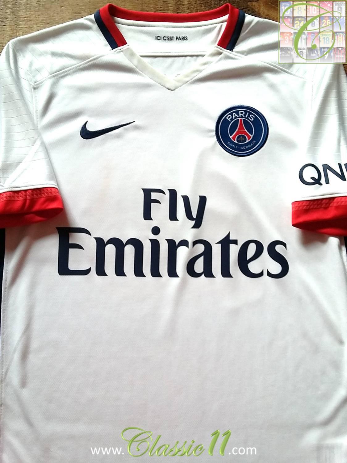 maillot équipe de psg exterieur 2015-2016 pas cher