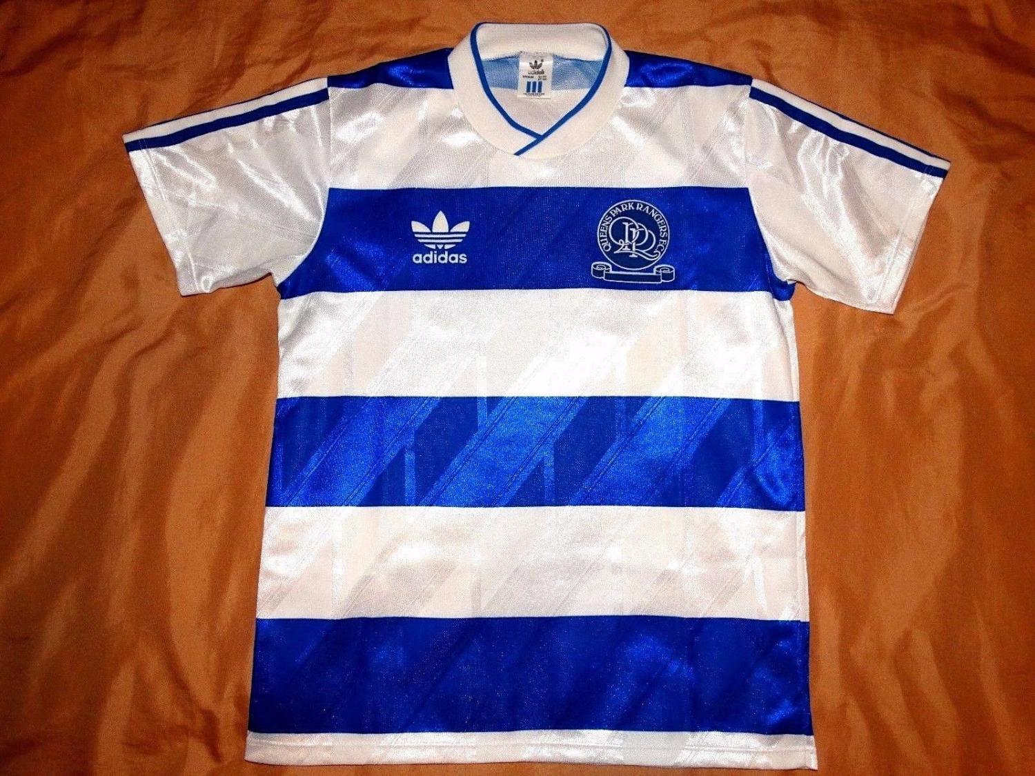 maillot équipe de qpr domicile 1987-1989 rétro