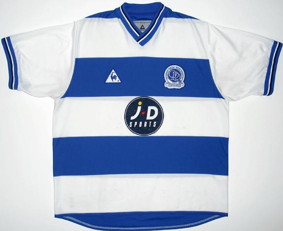 maillot équipe de qpr domicile 2002-2003 pas cher