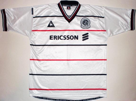 maillot équipe de qpr exterieur 1999-2000 pas cher