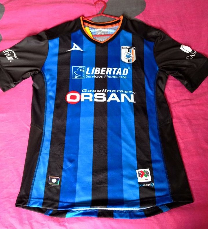 maillot équipe de querétaro fc domicile 2013-2014 rétro