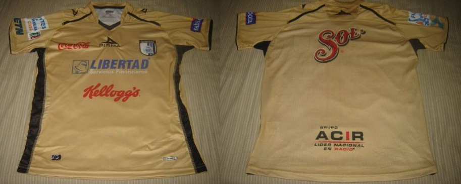 maillot équipe de querétaro fc third 2010-2011 rétro