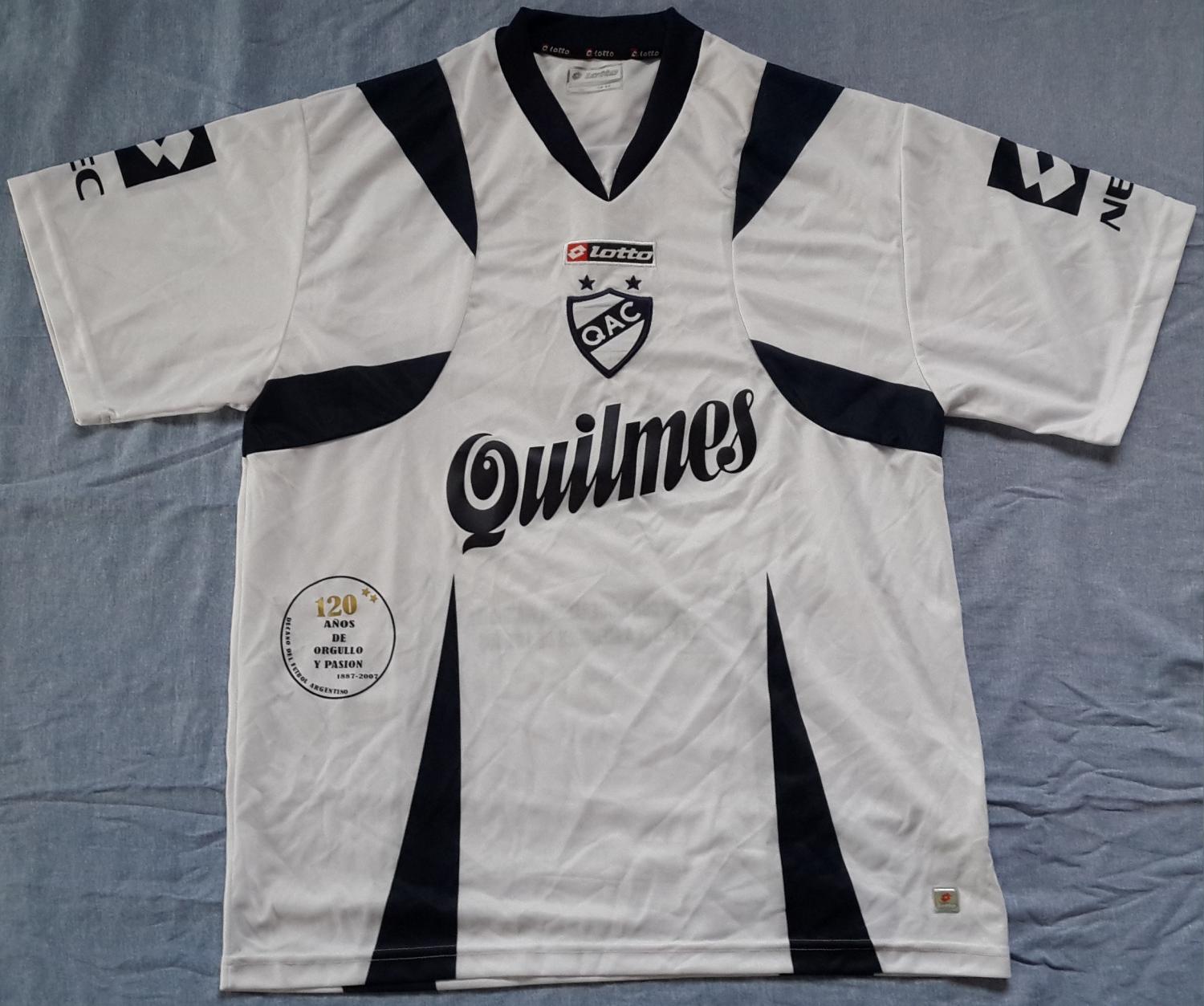 maillot équipe de quilmes ac domicile 2007-2008 pas cher