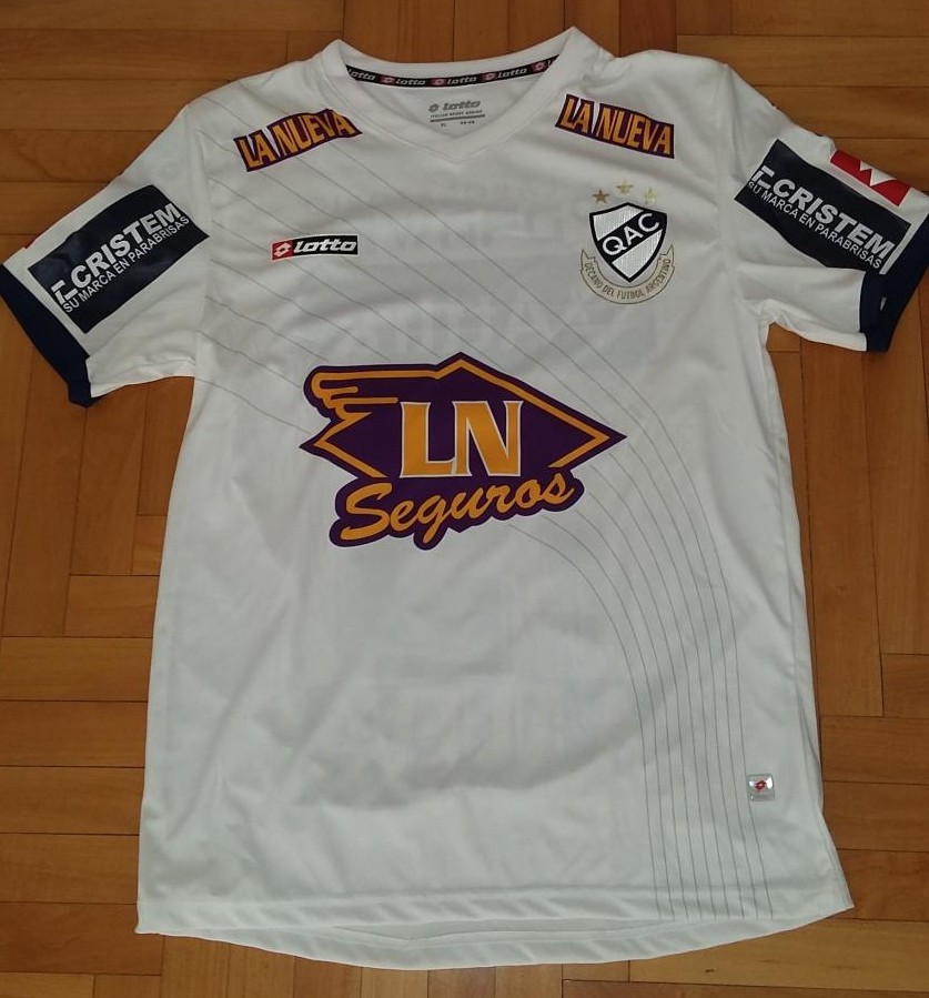 maillot équipe de quilmes ac domicile 2016 rétro