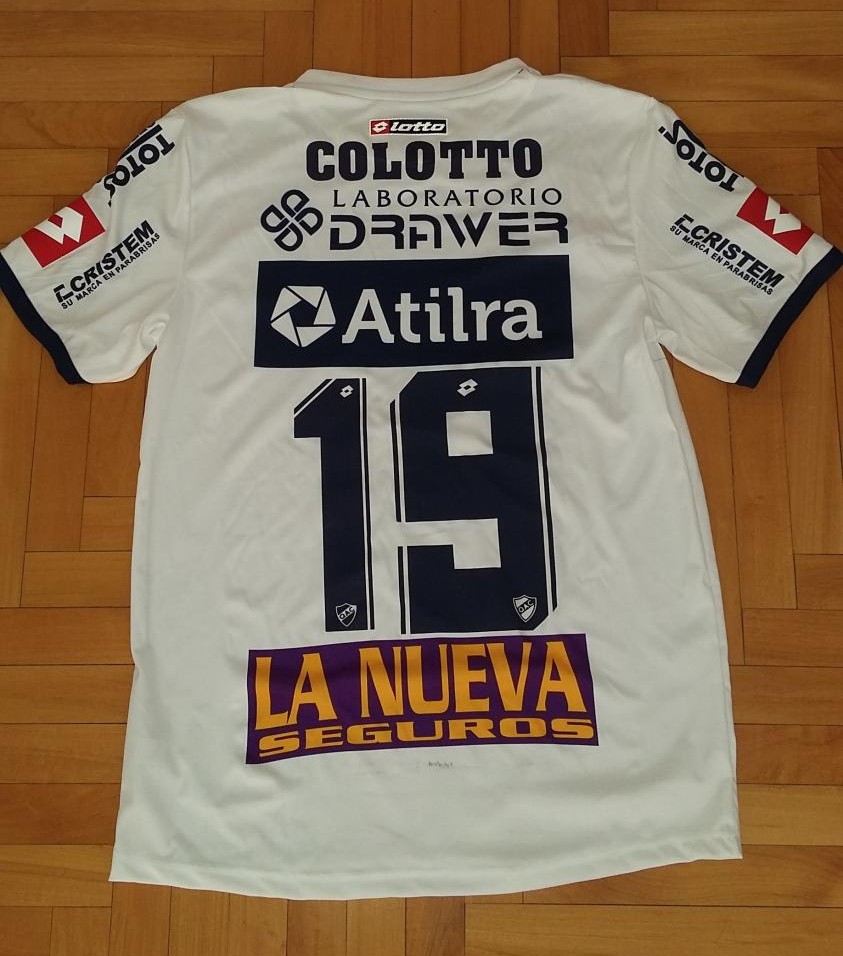 maillot équipe de quilmes ac domicile 2016 rétro