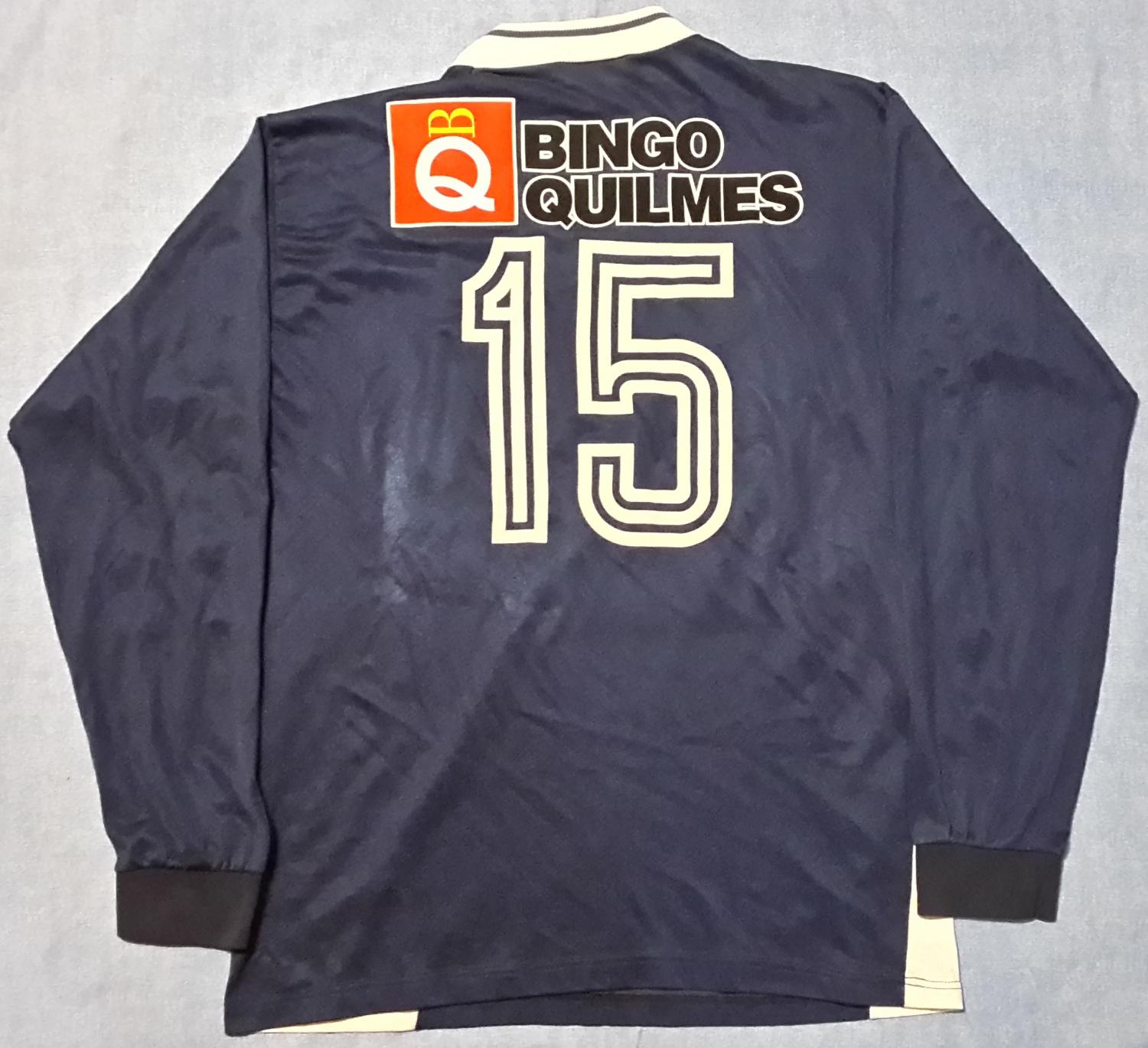 maillot équipe de quilmes ac exterieur 1995 rétro