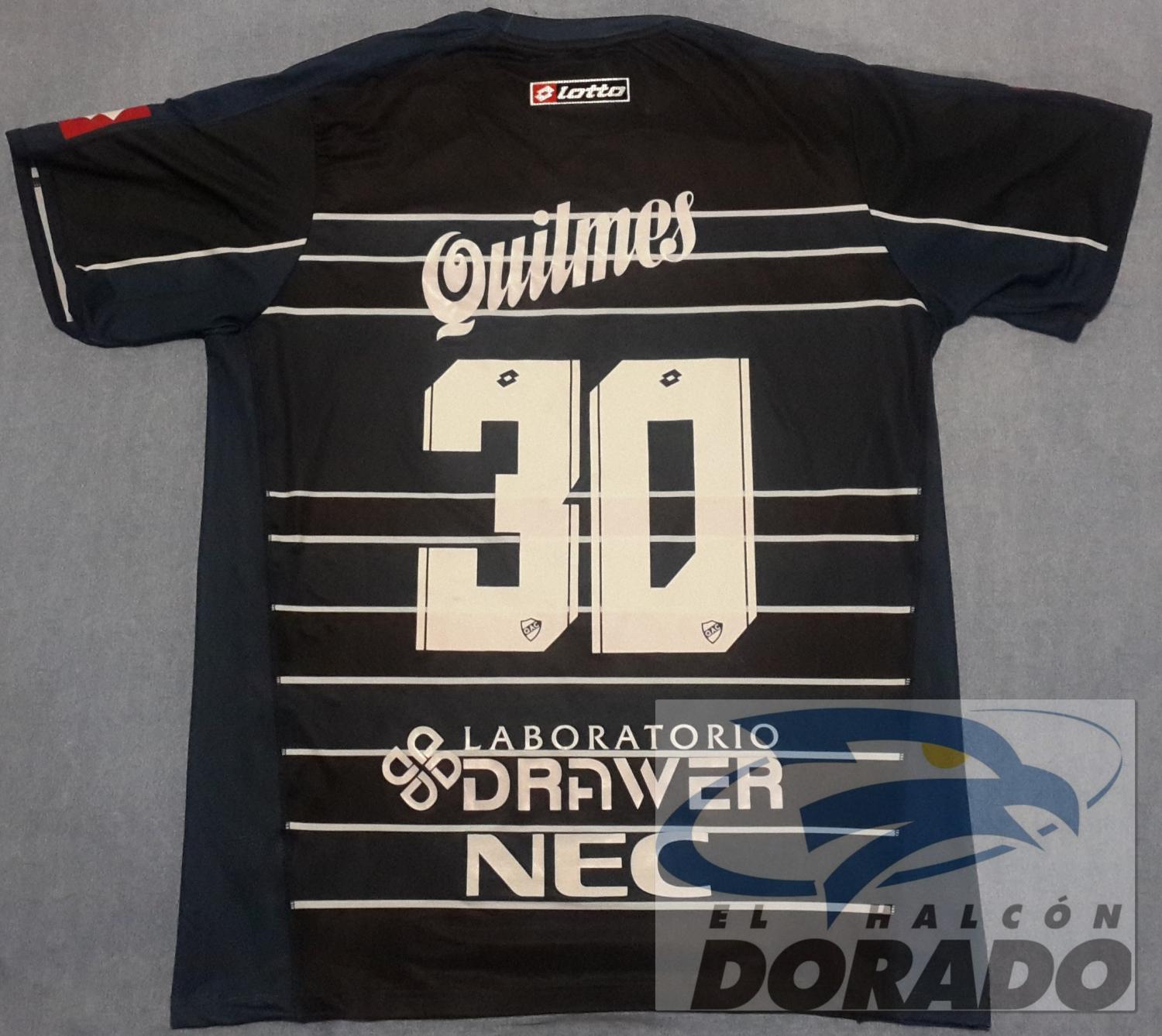 maillot équipe de quilmes ac exterieur 2015 rétro