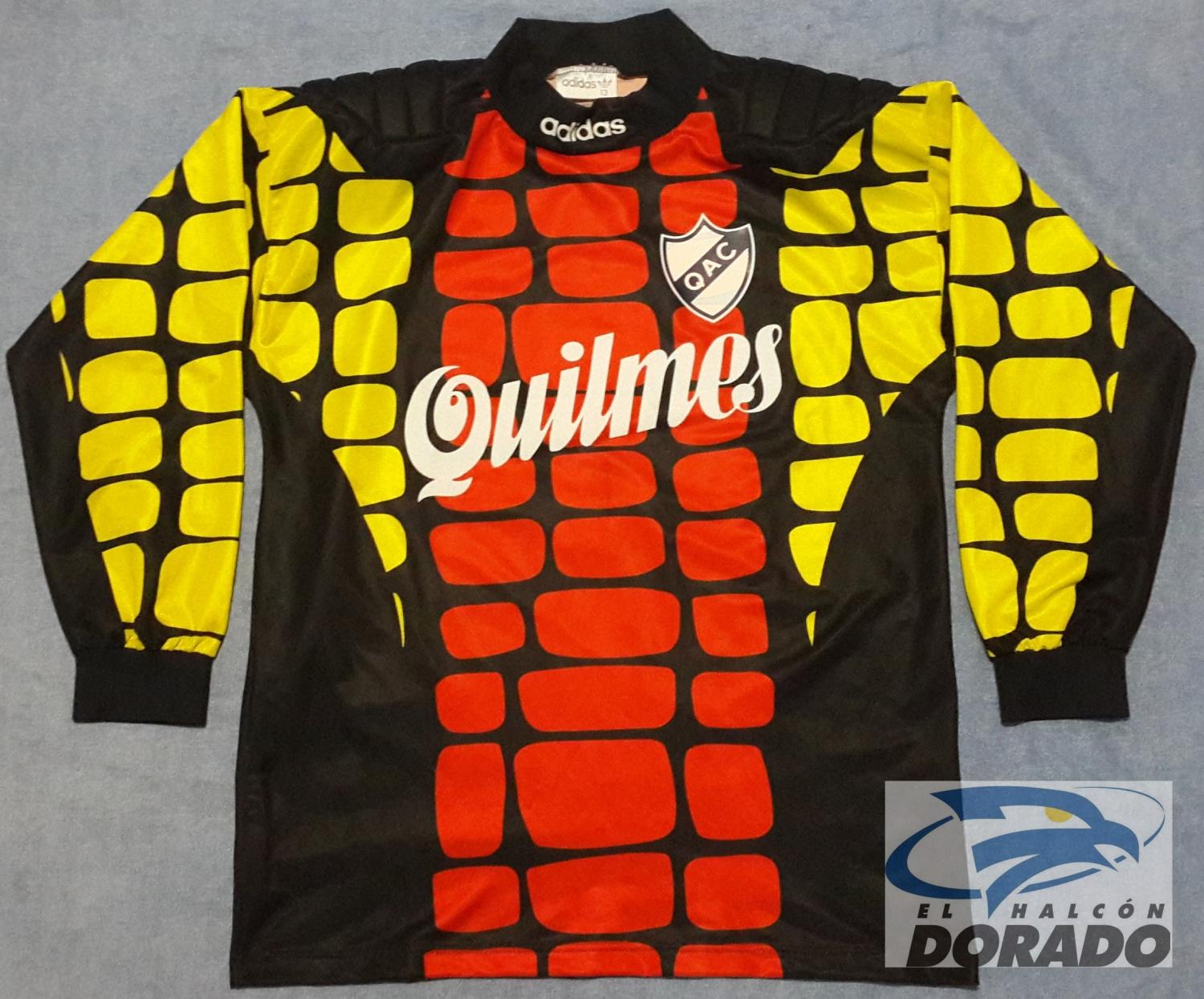 maillot équipe de quilmes ac gardien 1996 rétro