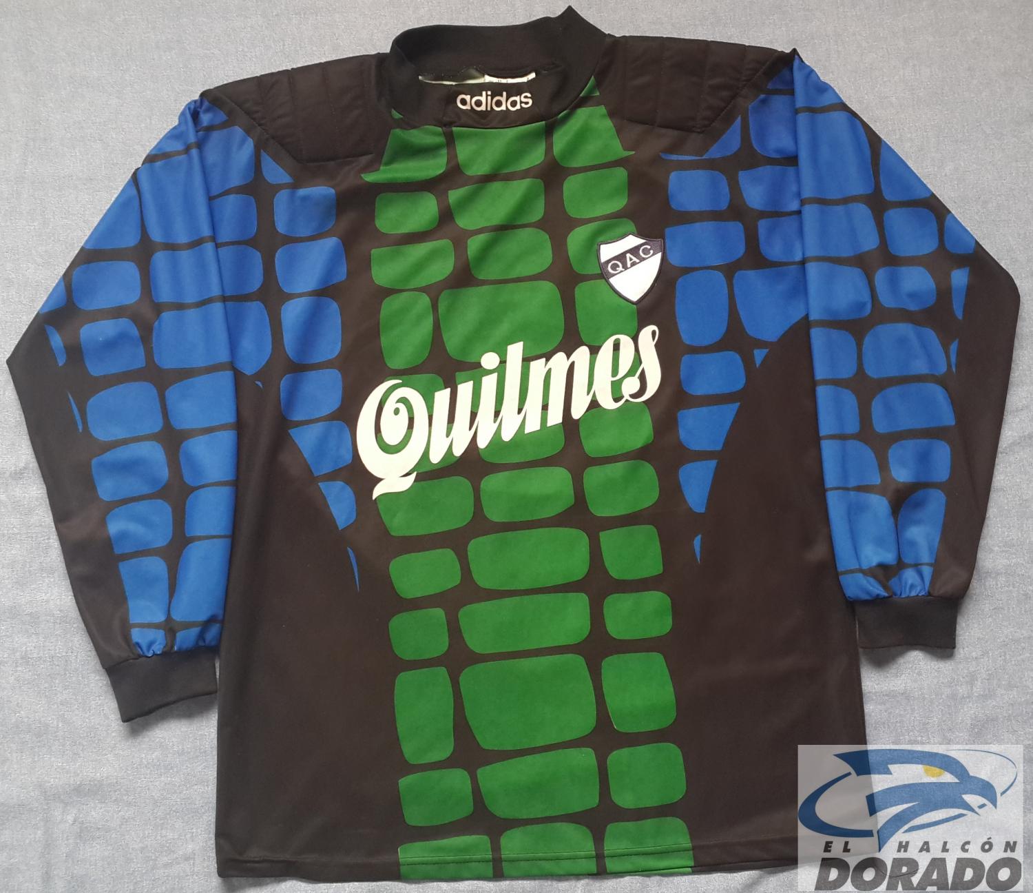 maillot équipe de quilmes ac gardien 1997 rétro