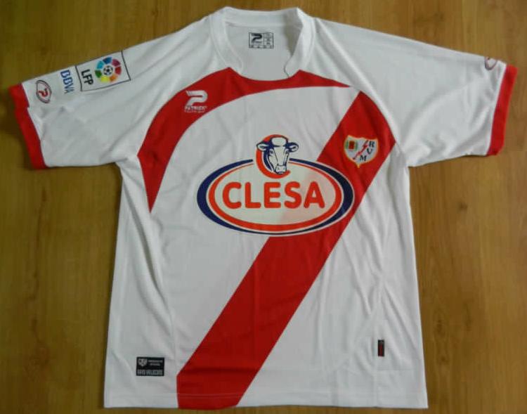 maillot équipe de rayo vallecano domicile 2009-2010 pas cher