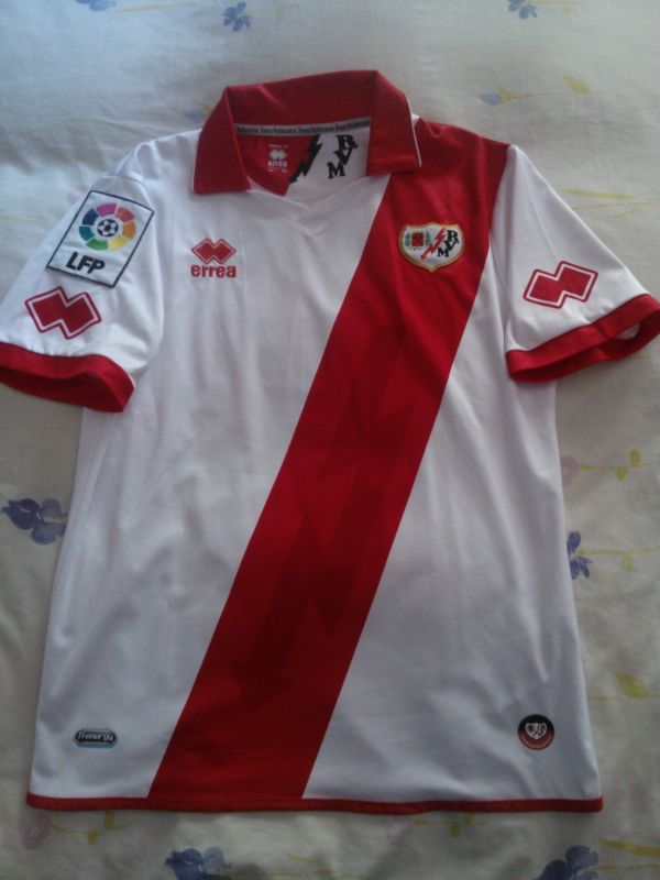 maillot équipe de rayo vallecano domicile 2013-2014 pas cher