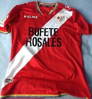 maillot équipe de rayo vallecano exterieur 2017-2018 pas cher