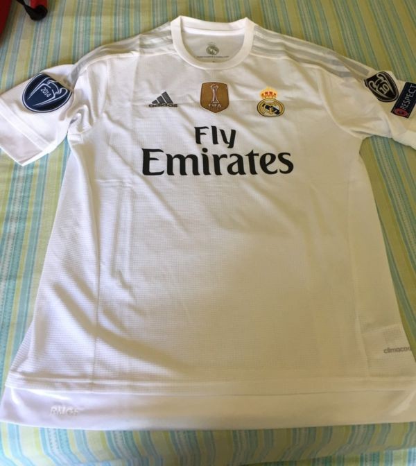 maillot équipe de real madrid domicile 2015-2016 pas cher