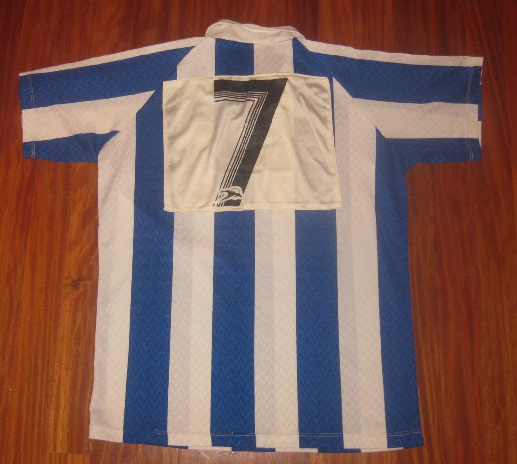 maillot équipe de real sociedad domicile 1988-1989 rétro