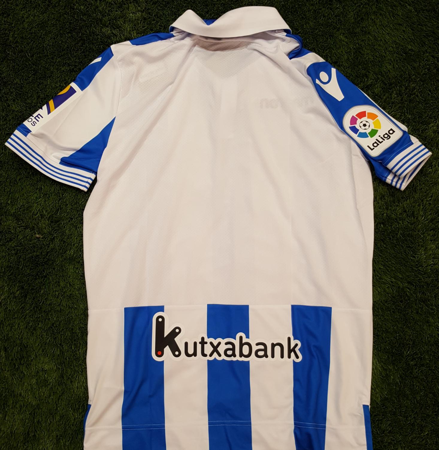 maillot équipe de real sociedad domicile 2018-2019 rétro