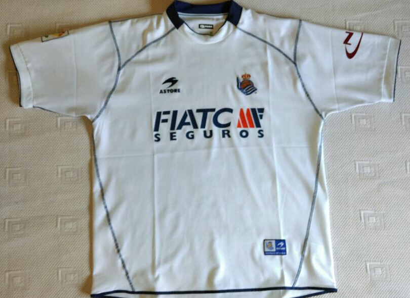 maillot équipe de real sociedad exterieur 2004-2006 rétro