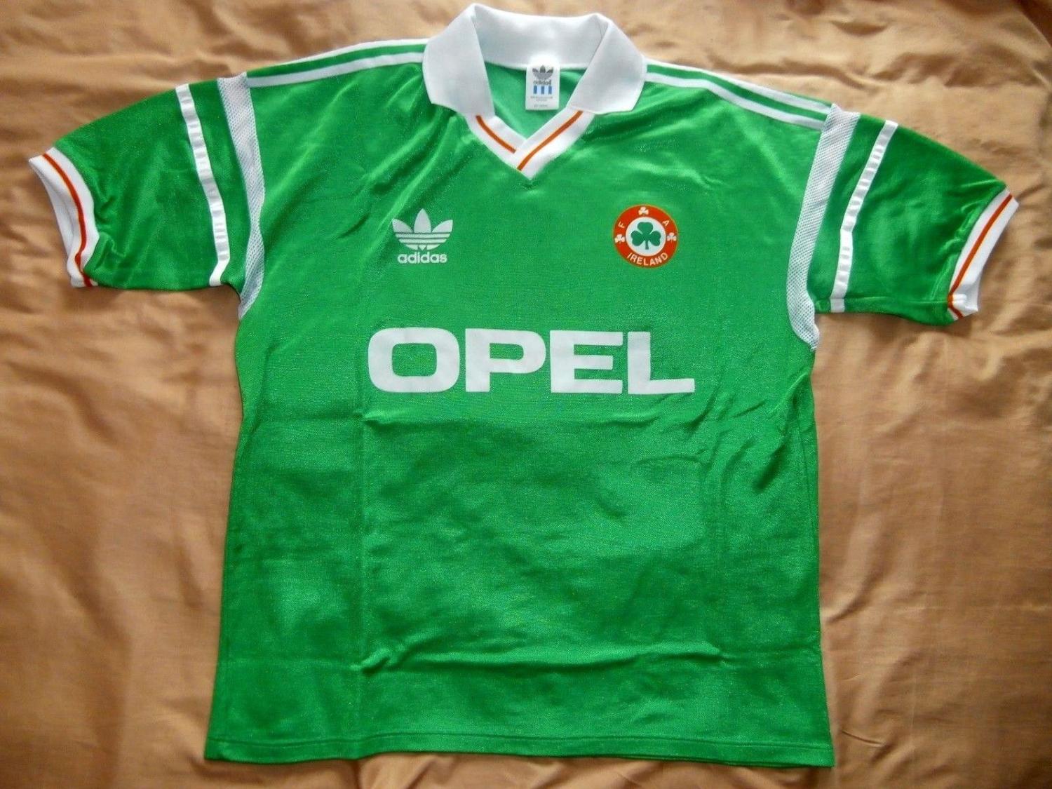 maillot équipe de république d'irlande domicile 1988-1989 pas cher