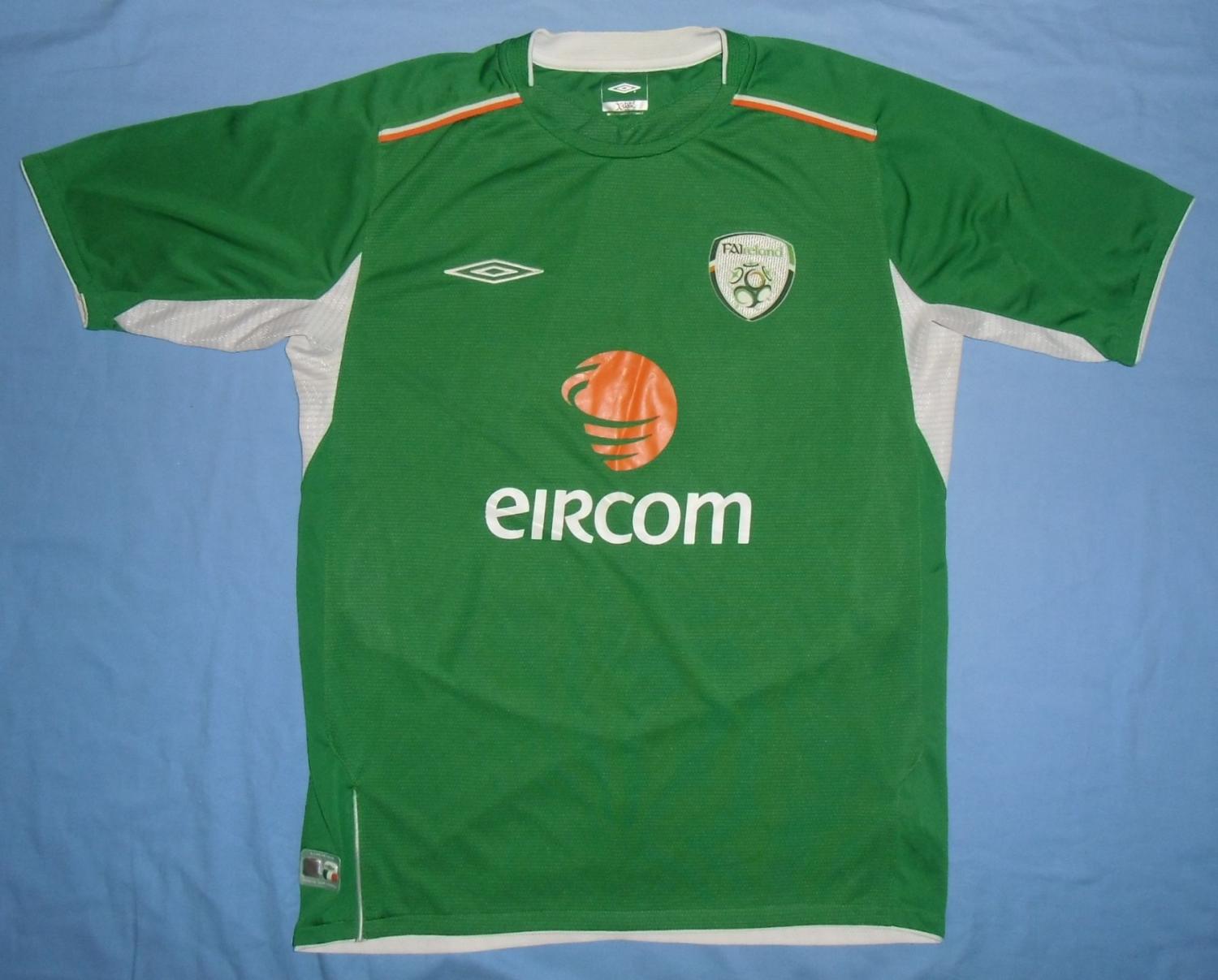 maillot équipe de république d'irlande domicile 2004-2006 pas cher