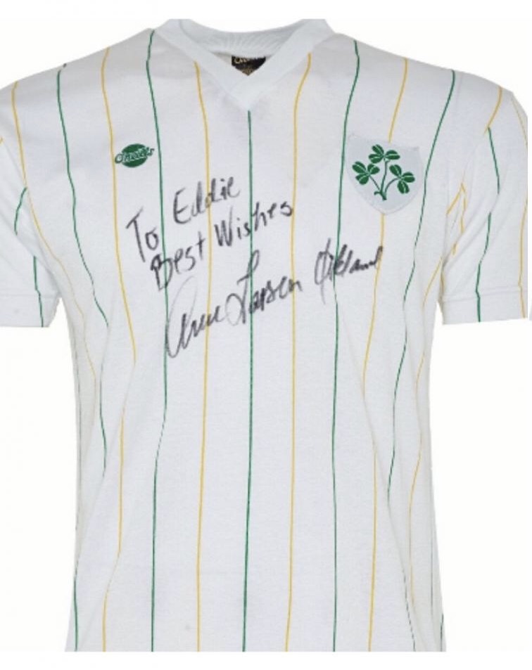 maillot équipe de république d'irlande exterieur 1984 pas cher