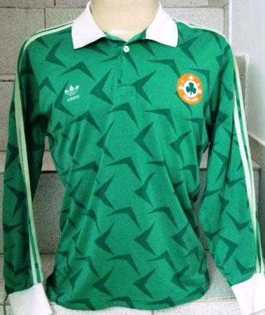 maillot équipe de république d'irlande particulier 1989 pas cher