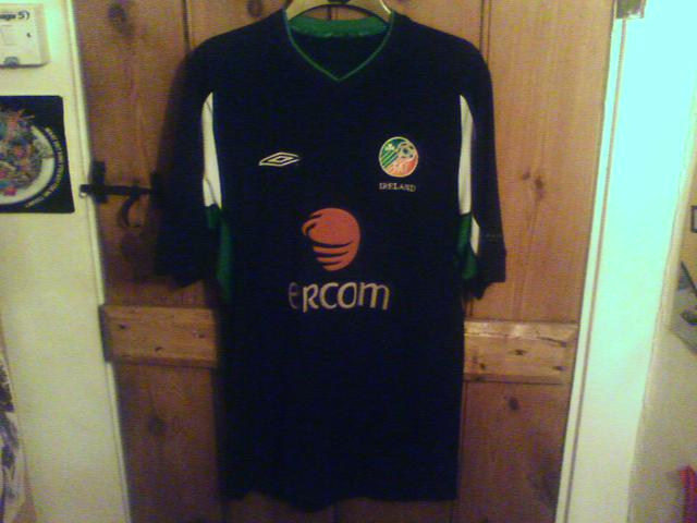 maillot équipe de république d'irlande particulier 2002 pas cher